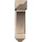 Ekena Millwork Thorton Arts and Crafts Smooth Bracket w/ Offset Brace, Douglas Fir, 7 1/2"W x 28"D x 28"H BKT0806X28X28THR03SDF - alternate 4